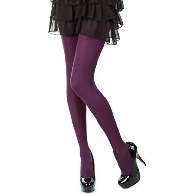 Romartex multicolore collants en microfibre 40 DEN, 32 couleurs et différentes 5 tailles, L, violet foncé - Publicité Romartex multicolore collants en microfibre 40 DEN, 32 couleurs et différentes 5 tailles, L, violet foncé - Publicité