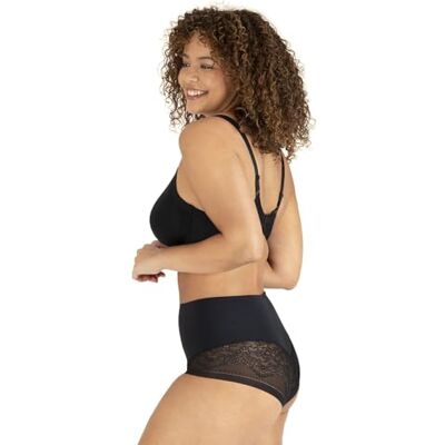 WELL Culotte Dentelle Invisi Galbe Seconde Peau Noir Taille 38 - Publicité WELL Culotte Dentelle Invisi Galbe Seconde Peau Noir Taille 38 - Publicité