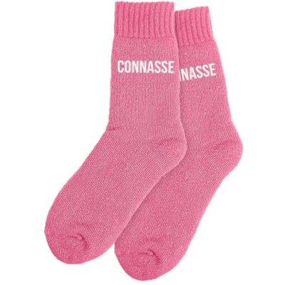 STC Chaussettes hiver femme connasse - Publicité STC Chaussettes hiver femme connasse - Publicité