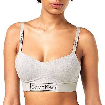 Calvin Klein Lght Lined Bralette Bralette Femme - Publicité Calvin Klein Lght Lined Bralette Bralette Femme - Publicité