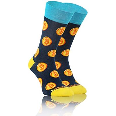 sesto senso Chaussette Fantaisie Drole en Coton Homme Femme Rigolotes Folles Socquette Colorées à Motifs - Publicité sesto senso Chaussette Fantaisie Drole en Coton Homme Femme Rigolotes Folles Socquette Colorées à Motifs - Publicité