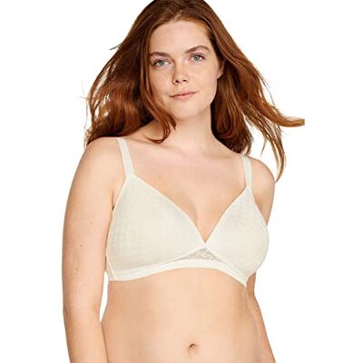 Naturana Soutien-Gorge rembourré à Bonnets Souples pour Femme, écru, 100B, Ecru, 105B - Publicité Naturana Soutien-Gorge rembourré à Bonnets Souples pour Femme, écru, 100B, Ecru, 105B - Publicité
