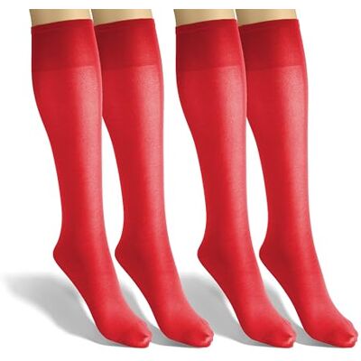 sesto senso Chaussettes Montantes Genoux Femme 40 DEN Mi-Bas 2 Paires - Publicité sesto senso Chaussettes Montantes Genoux Femme 40 DEN Mi-Bas 2 Paires - Publicité