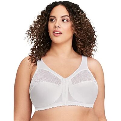 Glamorise 1200 Femme Soutien-Gorge, Blanc, 100B - Publicité Glamorise 1200 Femme Soutien-Gorge, Blanc, 100B - Publicité