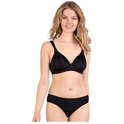 Naturana Soutien-Gorge à Coque sans Armature 5266 Femme Noir FR 105 B - Publicité Naturana Soutien-Gorge à Coque sans Armature 5266 Femme Noir FR 105 B - Publicité