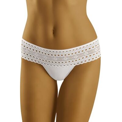 Wolbar Femmes Shorty-String WB310, Blanc,M - Publicité Wolbar Femmes Shorty-String WB310, Blanc,M - Publicité