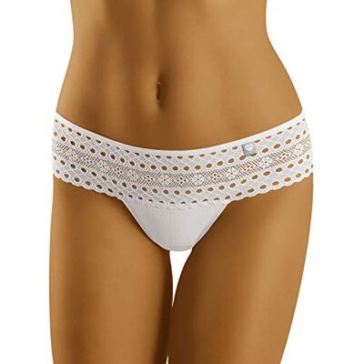 Wolbar Femme Slip Brésilien Dentelle Diamond 3519 - Publicité Wolbar Femme Slip Brésilien Dentelle Diamond 3519 - Publicité