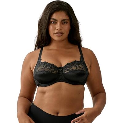 Naturana Soutien-gorge de tous les jours Femme Underwired Bra, Noir, 120B (Taille Fabricant: 46B) - Publicité Naturana Soutien-gorge de tous les jours Femme Underwired Bra, Noir, 120B (Taille Fabricant: 46B) - Publicité
