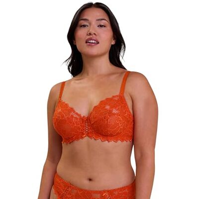 Sans Complexe Modèle Arum Soutien-Gorge Femme 95D Orange Mandarine - Publicité Sans Complexe Modèle Arum Soutien-Gorge Femme 95D Orange Mandarine - Publicité