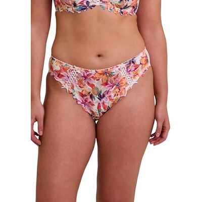 Sans Complexe Modèle Arum Mosaic Slip Femme 46/48 Imprimé Fleurs du Paradis - Publicité Sans Complexe Modèle Arum Mosaic Slip Femme 46/48 Imprimé Fleurs du Paradis - Publicité