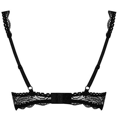 Obsessive Push-Up Soutien Gorge Noir Demi-Bonnets Seins Nus Taille S/M - Publicité Obsessive Push-Up Soutien Gorge Noir Demi-Bonnets Seins Nus Taille S/M - Publicité