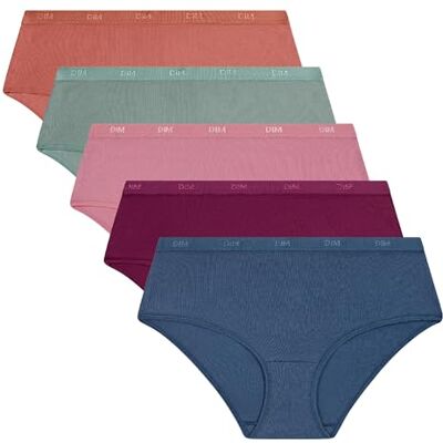 DIM. Boxer Femme Lot de 5 Les Pockets Ecodim Toucher Doux Coton Stretch Finitions Extra Plates Confort Quotidien Multicolore - Publicité DIM. Boxer Femme Lot de 5 Les Pockets Ecodim Toucher Doux Coton Stretch Finitions Extra Plates Confort Quotidien Multicolore - Publicité