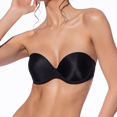 Selene Carlota Soutien-gorge effet deux tailles supplémentaires Noir 85B - Publicité Selene Carlota Soutien-gorge effet deux tailles supplémentaires Noir 85B - Publicité
