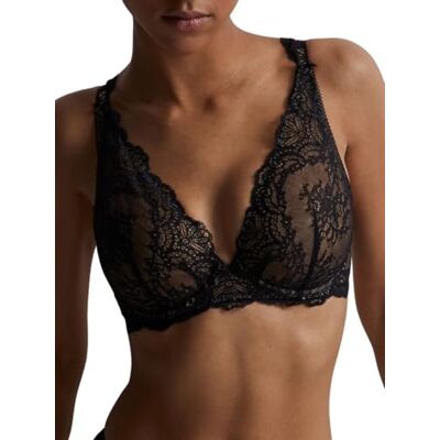 Aubade Plunge Bra pour Femme Danse Des Sens Noir 75 (Taille FR: 90D) - Publicité Aubade Plunge Bra pour Femme Danse Des Sens Noir 75 (Taille FR: 90D) - Publicité