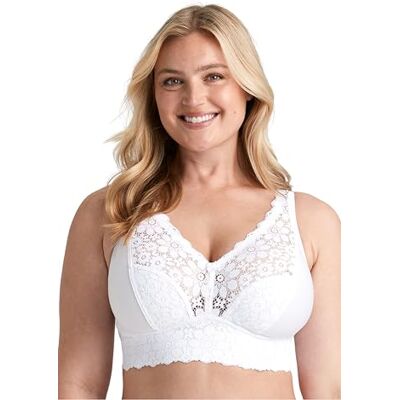 Miss Mary of Sweden Lace Dreams Soutien-Gorge élastique sans Armature de Style Bustier dans Un Tissu recyclé - Publicité Miss Mary of Sweden Lace Dreams Soutien-Gorge élastique sans Armature de Style Bustier dans Un Tissu recyclé - Publicité
