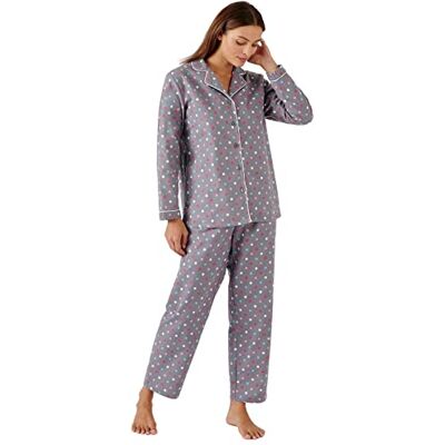 Damart Pyjama en Flanelle Ensemble de Pijama Femme - Publicité Damart Pyjama en Flanelle Ensemble de Pijama Femme - Publicité
