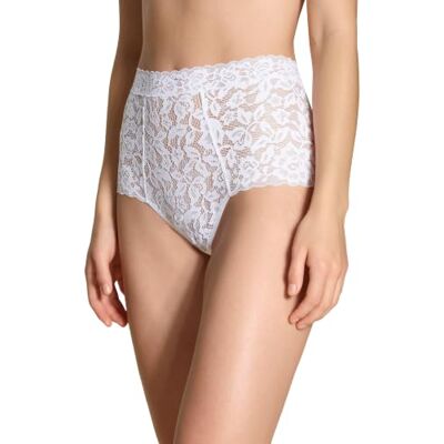 Calida Natural Comfort Lace, Slips Femme, Weiss, Normal - Publicité Calida Natural Comfort Lace, Slips Femme, Weiss, Normal - Publicité