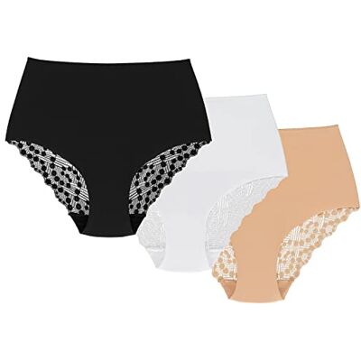 Wolbar Culotte Classique 3 Pack Slip Élégant WB321 Fabriqué en UE, Beige-Blanc-Noir,M - Publicité Wolbar Culotte Classique 3 Pack Slip Élégant WB321 Fabriqué en UE, Beige-Blanc-Noir,M - Publicité