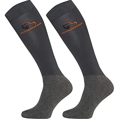 TODO Comodo Chaussettes Equitation Femme, Fille et Enfant, l'été, mince, respirant Chaussette d'équitation ete STPJM (31-34, STPJM – HK Antracite) - Publicité TODO Comodo Chaussettes Equitation Femme, Fille et Enfant, l'été, mince, respirant Chaussette d'équitation ete STPJM (31-34, STPJM – HK Antracite) - Publicité