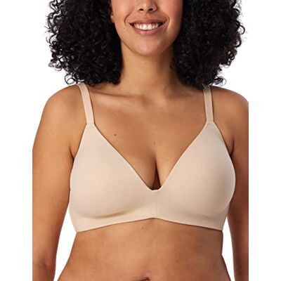 Schiesser Invisible Soft BH Ohne Bügel, Soutien-Gorge moulé Femme, Haut, 80C - Publicité Schiesser Invisible Soft BH Ohne Bügel, Soutien-Gorge moulé Femme, Haut, 80C - Publicité
