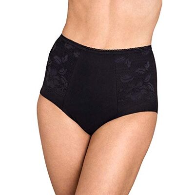 Miss Mary of Sweden : Lovely Lace, Gaine-Culotte, sous-vêtement pour Femme 42 Noir - Publicité Miss Mary of Sweden : Lovely Lace, Gaine-Culotte, sous-vêtement pour Femme 42 Noir - Publicité