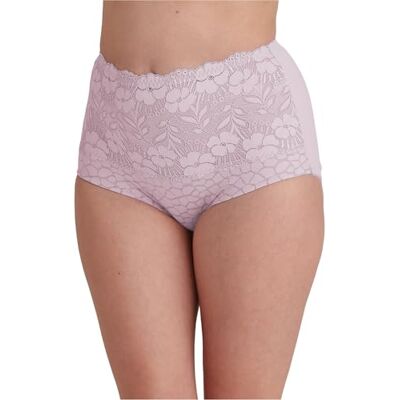 Miss Mary of Sweden Gaine-Culotte Jacquard & Lace 46 Rose - Publicité Miss Mary of Sweden Gaine-Culotte Jacquard & Lace 46 Rose - Publicité