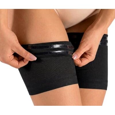 sesto senso Bandes de Cuisses Protège-Cuisse Elastiques Antidérapant Silicone Bande Lisses Noir 60-65 M - Publicité sesto senso Bandes de Cuisses Protège-Cuisse Elastiques Antidérapant Silicone Bande Lisses Noir 60-65 M - Publicité