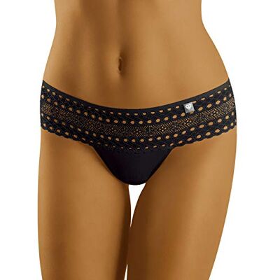 Wolbar Femme Slip Brésilien Dentelle Diamond 3519 - Publicité Wolbar Femme Slip Brésilien Dentelle Diamond 3519 - Publicité