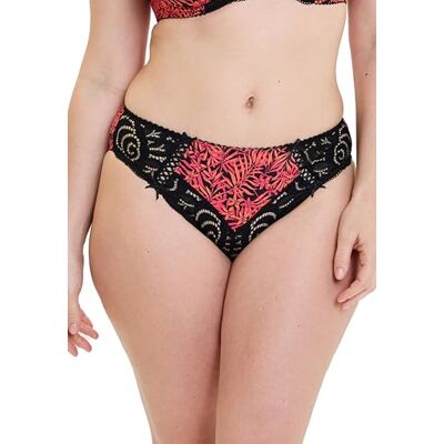 Sans Complexe Modèle Amelie Print Slip Femme 42/44 Feuillage Corail - Publicité Sans Complexe Modèle Amelie Print Slip Femme 42/44 Feuillage Corail - Publicité