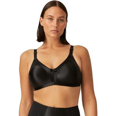 Naturana Soutien-gorge de tous les jours Moulé Femme Noir FR: 115E - Publicité Naturana Soutien-gorge de tous les jours Moulé Femme Noir FR: 115E - Publicité