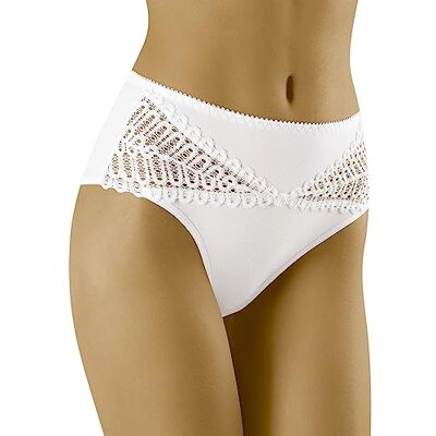 Wolbar Culotte Slip Classique Taille Haute Eco-Va, Blanc L - Publicité Wolbar Culotte Slip Classique Taille Haute Eco-Va, Blanc L - Publicité