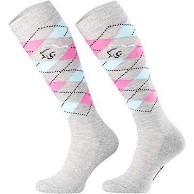TODO Comodo Chaussettes d'équitation carreaux STPDJ Mi-bas d'équitation Coton Chaussette Equitation Femme, Enfant, Homme (STPDJ RS33, 39-42) - Publicité TODO Comodo Chaussettes d'équitation carreaux STPDJ Mi-bas d'équitation Coton Chaussette Equitation Femme, Enfant, Homme (STPDJ RS33, 39-42) - Publicité