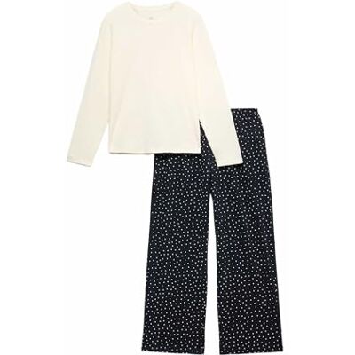 Marks & Spencer Ensemble Pyjama Pur Coton avec imprimé - Publicité Marks & Spencer Ensemble Pyjama Pur Coton avec imprimé - Publicité