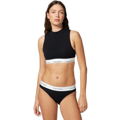 Calvin Klein Lightly Lined Mockneck Bralette Lv00qf8383 Bralette Femme - Publicité Calvin Klein Lightly Lined Mockneck Bralette Lv00qf8383 Bralette Femme - Publicité