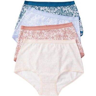 Damart Femme Lot de 4 Culottes Maxi - Publicité Damart Femme Lot de 4 Culottes Maxi - Publicité