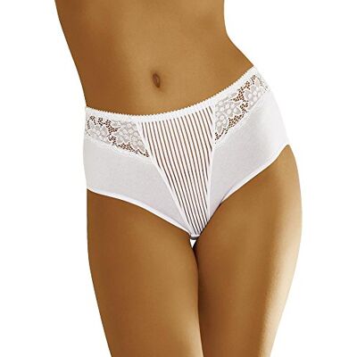 Wolbar Femmes Maxi-Slips WB47, Blanc,L - Publicité Wolbar Femmes Maxi-Slips WB47, Blanc,L - Publicité