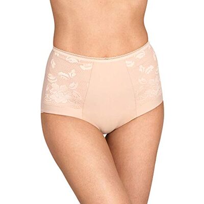 Miss Mary of Sweden : Lovely Lace, Gaine-Culotte, sous-vêtement pour Femme 46 Beige - Publicité Miss Mary of Sweden : Lovely Lace, Gaine-Culotte, sous-vêtement pour Femme 46 Beige - Publicité