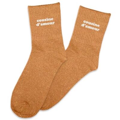 STC Chaussettes paillettes cousine d'amour 36-42 - Publicité STC Chaussettes paillettes cousine d'amour 36-42 - Publicité