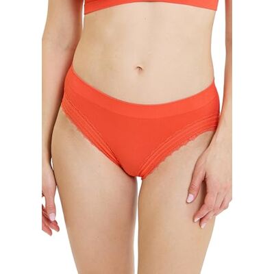 Sans Complexe Modèle Agathe Slip Taille Normale Femme L Orange Corail - Publicité Sans Complexe Modèle Agathe Slip Taille Normale Femme L Orange Corail - Publicité
