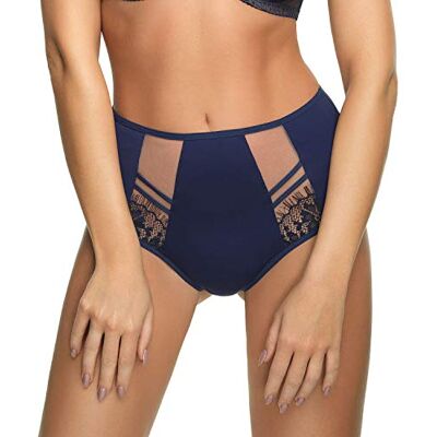 Gorsenia Femme Culotte Slip Brésilien Taille Haute Paradise - Publicité Gorsenia Femme Culotte Slip Brésilien Taille Haute Paradise - Publicité