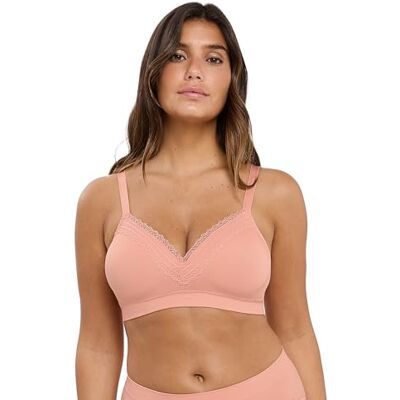 Sans Complexe Modèle Agathe Brassière sans Armatures Femme M Rose Nordique - Publicité Sans Complexe Modèle Agathe Brassière sans Armatures Femme M Rose Nordique - Publicité