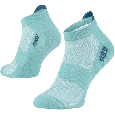 ZOOKSY SKOKSY Chaussettes antidérapantes avec impression ABS – Chaussettes courtes unisexes pour yoga, pilates, fitness, maison – Respirantes, vert clair, 38-42 - Publicité ZOOKSY SKOKSY Chaussettes antidérapantes avec impression ABS – Chaussettes courtes unisexes pour yoga, pilates, fitness, maison – Respirantes, vert clair, 38-42 - Publicité