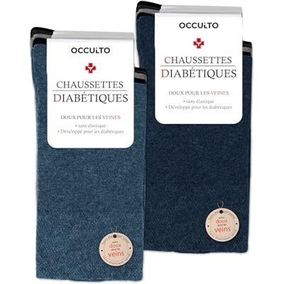 Occulto Chaussettes Diabétiques Femmes lot de 10 (modèle: ) - Publicité Occulto Chaussettes Diabétiques Femmes lot de 10 (modèle: ) - Publicité