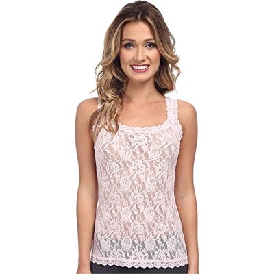 Hanky Panky Signature Lace Classic Camisole Débardeur en Dentelle Èlégant pour Femmes, Haut sans Manches Débardeur Idéal comme sous-Èlégant Vêtements Débardeurs Floraux Non Doublés - Publicité Hanky Panky Signature Lace Classic Camisole Débardeur en Dentelle Èlégant pour Femmes, Haut sans Manches Débardeur Idéal comme sous-Èlégant Vêtements Débardeurs Floraux Non Doublés - Publicité