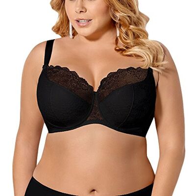 Gorsenia Soutien-Gorge Semi-Rembourré Feminin Top Qualité Pièce du Set (Culottes Ceonvenantes Disponibles)- Fabriqué en UE, Noir,90I - Publicité Gorsenia Soutien-Gorge Semi-Rembourré Feminin Top Qualité Pièce du Set (Culottes Ceonvenantes Disponibles)- Fabriqué en UE, Noir,90I - Publicité