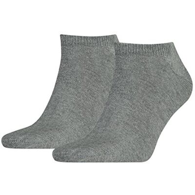 Tommy Hilfiger Homme Sneaker Chaussettes, Middle Grey Melange, 43-46 EU - Publicité Tommy Hilfiger Homme Sneaker Chaussettes, Middle Grey Melange, 43-46 EU - Publicité