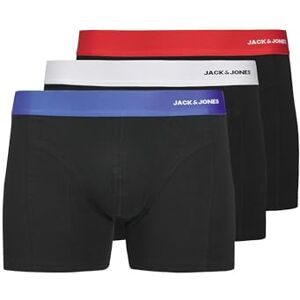 Jack & Jones Jacnyjah Bamboo Trunks Lot de 3 Boxers en Bambou pour Homme Noir Taille L, Noir, L - Publicité Jack & Jones Jacnyjah Bamboo Trunks Lot de 3 Boxers en Bambou pour Homme Noir Taille L, Noir, L - Publicité