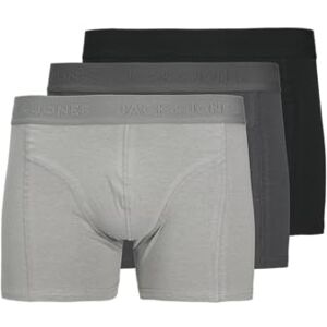 Jack & Jones Jacordinary Trunks Lot de 3 Boxers pour Homme Noir Taille M, Noir, M - Publicité Jack & Jones Jacordinary Trunks Lot de 3 Boxers pour Homme Noir Taille M, Noir, M - Publicité