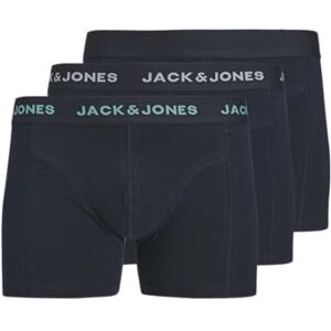 Jack & Jones Jacconor Solid Trunks Lot de 3 Boxers pour Homme Bleu Marine Taille M, Blazer Bleu Marine., M - Publicité Jack & Jones Jacconor Solid Trunks Lot de 3 Boxers pour Homme Bleu Marine Taille M, Blazer Bleu Marine., M - Publicité