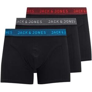 Jack & Jones Boxer Homme, Asphalte/hawaïen/rouge, XL - Publicité Jack & Jones Boxer Homme, Asphalte/hawaïen/rouge, XL - Publicité